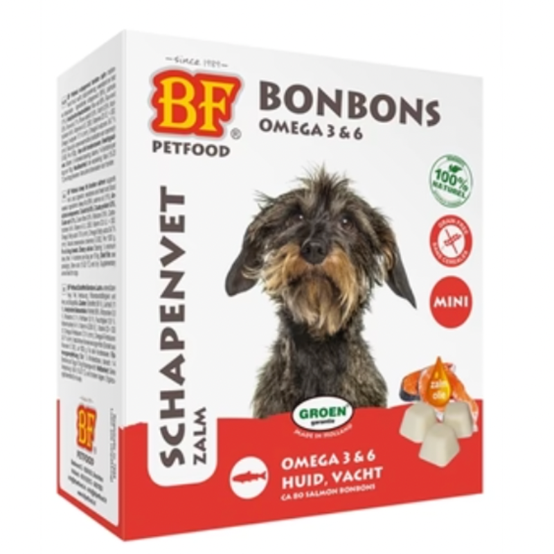 Biofood Bio-Lebensmittel Schafsfett Mini-Schokolade Lachs